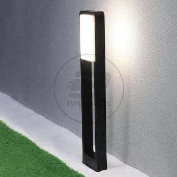 Słupek Ogrodowy 10W LED SAMSUNG CHIP Czarny IP65 VT-33 6400K 900lm 3 Lata Gwarancji