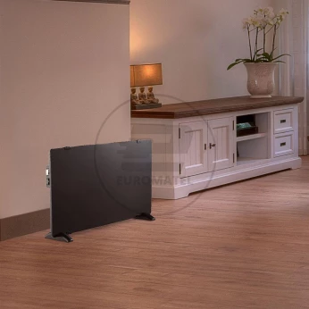 Grzejnik Panelowy Szklany 2000W LED Czarny V-TAC VT-2000