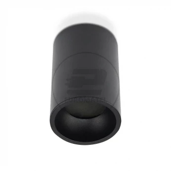 Oprawa V-TAC Aluminiowa GU10 Okrągła Natynkowa Tuba Czarna 70x107mm VT-802-B 3 Lata Gwarancji