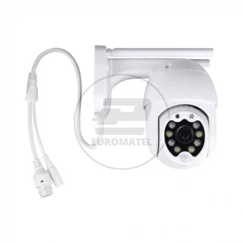 Kamera Zewnętrzna WiFi 8xLED 3MP IP65 V-TAC VT-5158
