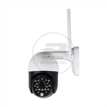 Kamera Zewnętrzna WiFi 8xLED 3MP IP65 RED&BLUE LIGHT V-TAC VT-5159