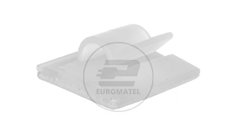 Element mocujący przewód okrągły na klej 19x19/5mm BMB5430RBE /100szt./