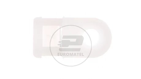 Uchwyt oczkowy biały F=5mm do opasek kablowych max. 4,8mm BMB5460E /100szt./