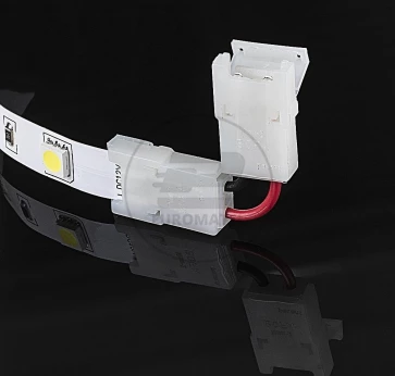 Konektor Złączka Taśm LED V-TAC L Kątowa 90st do Taśm i Pasków LED Gęste i Zwykłe 8mm