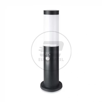Słupek Ogrodowy V-TAC 45CM Czarny Czujnik Ruchu E27 VT-838