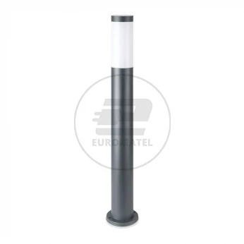 Słupek Ogrodowy V-TAC 80CM Szary E27 VT-838