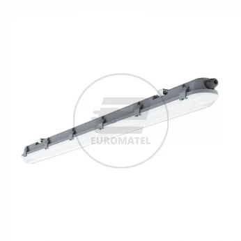 Oprawa Hermetyczna LED Awaryjna CNBOP Batertech SAMSUNG CHIP 48W 150cm 120LM/W ML VT-150048 6400K 5760lm