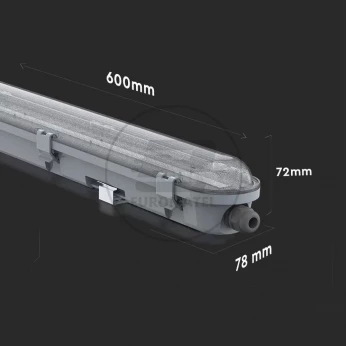 Oprawa Hermetyczna LED Awaryjna CNBOP Batertech SAMSUNG CHIP 36W 120cm 120LM/W CL VT-120036 4000K 4320lm