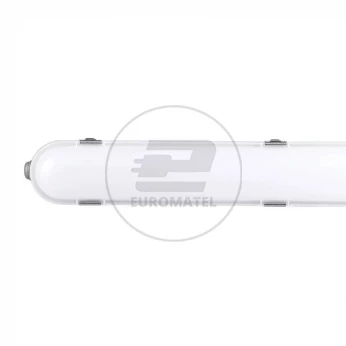 Oprawa Hermetyczna LED Awaryjna CNBOP Batertech SAMSUNG CHIP 48W 150cm 120LM/W ML SS Clip VT-150048 6400K 5760lm
