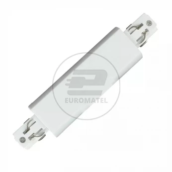 Łącznik Szynoprzewodu Prosty Track Light 3 fazowy Biały V-TAC