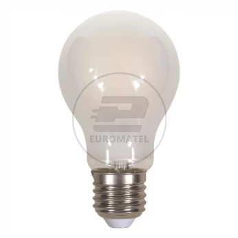 Żarówka LED V-TAC 7W Filament E27 A60 A++ Mrożona VT-2047 4000K 840lm
