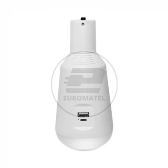Żarówka LED V-TAC 7W Ładowalna Solar/USB Zmiana Barwy Power Bank VT-2417 3000K-4500K-6000K 500lm