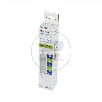 Żarówka LED V-TAC 10W Żarnik R7S 118mm VT-1990 4000K 1000lm
