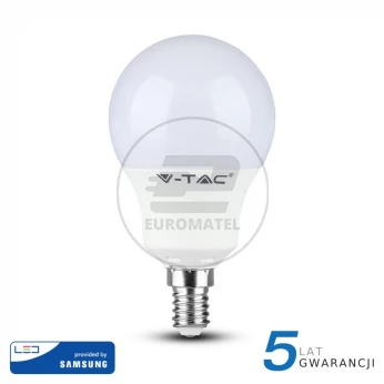 Żarówka LED VT-269 SAMSUNG CHIP 9W E14 A58 3000K 806lm A+ 200st. 114