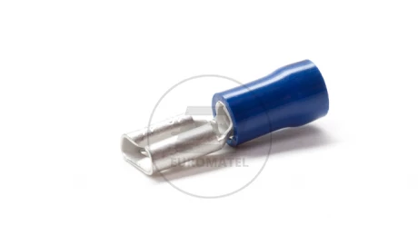 NASUWKA IZOLOWANA 1.5 - 2.5 mm2 / 6.3 x 0.8 mm NIEBIESKA  (100 szt.)