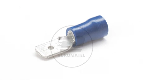 WSUWKA IZOLOWANA 1.5 - 2.5 mm2 / 4.8 x 0.8 mm NIEBIESKA  (100 szt.)