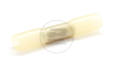 KOŃCÓWKA ŁĄCZĄCA IZOLOWANA TERMOKURCZLIWIE 4.0 - 6.0 mm2 / 42 mm ŻÓŁTA  (100 szt.)