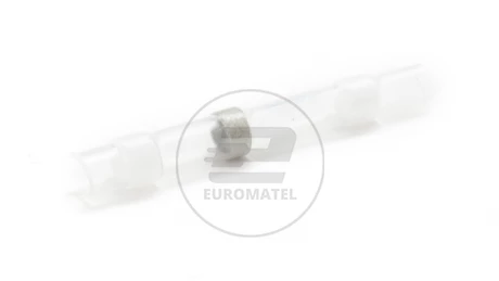 KOŃCÓWKA ŁĄCZĄCA LUTOWANA I IZOLOWANA TERMOKURCZLIWIE 0.1 - 0.5 mm2 / 26 mm BIAŁA  (10 szt.)