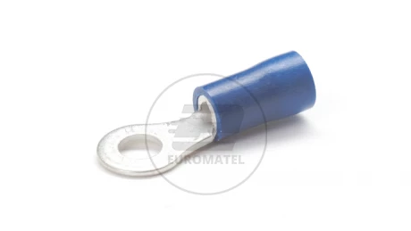 KOŃCÓWKA OCZKOWA IZOLOWANA 1.5 - 2.5 mm2 / 4 mm NIEBIESKA  (100 szt.)