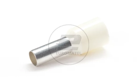 KOŃCÓWKA TULEJKOWA IZOLOWANA 10mm2 x 12mm KOŚĆ SŁON.  (100 szt.)
