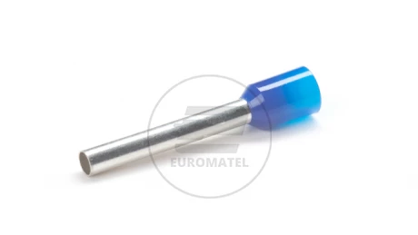 KOŃCÓWKA TULEJKOWA IZOLOWANA 2.5mm2 x 18mm NIEBIESKA  (100 szt.)