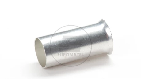 KONCÓWKA TULEJKOWA NIEIZOLOWANA 4mm2 x 12mm  (100 szt.)