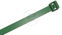 OPASKA ZACISKOWA 200 x 2.5 mm ZIELONA (100 szt.)