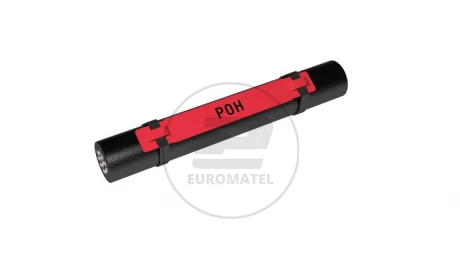 UCHWYT DO PK/PO 18 OZN/110 mm CZERWONY  (100 szt.)