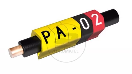 PA 02 WIĄZKI KOD KOLORÓW SEKW: 0-9  (250 szt.)