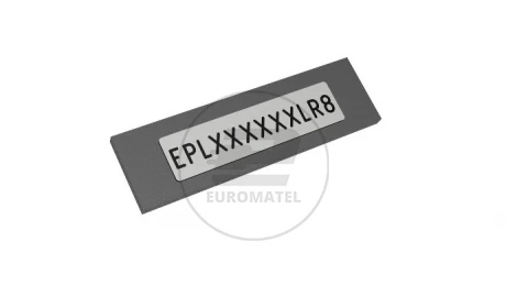 PROSLEEVE ETYKIETA EPL 69 x 150 mm SREBRNA  (200 szt.)