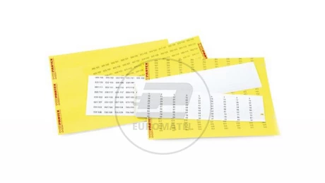 PF20/18 ETYKIETA ŻÓŁTO-BIAŁA 352 szt./ark.  (10 ark.)