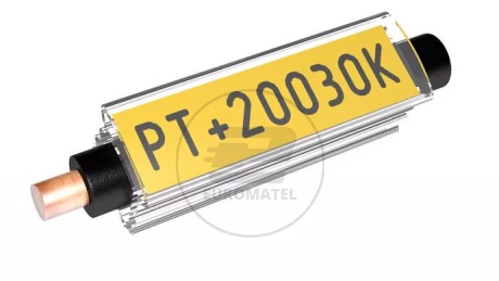 PT+10/12 OZNACZNIK Z KIESZENIA 12 mm  (200 szt.) POD KARTY PFC