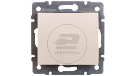 LOGI Łącznik zwierny śrubowy 10AX 250V kremowy 021021103 25128