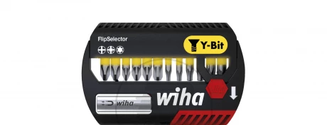 Wiha Zestaw bitów FlipSelector, bit Y 25 mm Phillips, Pozidriv, TORX 13-cz. 1/4 SB7947Y904 41827