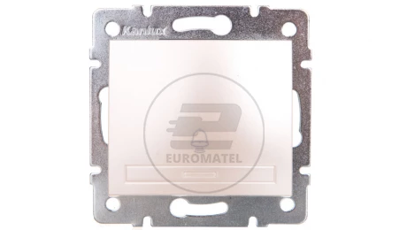 DOMO Łącznik zwierny dzwonek szybkozłączka 10AX 250V perłowy biały 011030230 24953