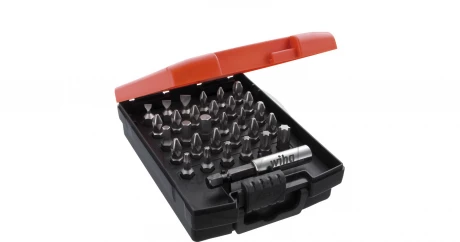 Wiha Zestaw bitów Standard 25 mm mieszany 31-cz. 1/4 w kasecie 797901 26252