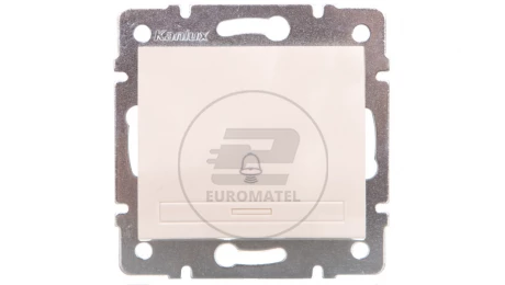 DOMO Łącznik zwierny dzwonek szybkozłączka 10AX 250V kremowy 011030203 24776
