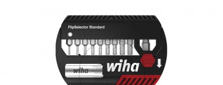 Wiha Zestaw bitów FlipSelector Standard 25 mm sześciokątny 1/4 11-cz. 7947902 39039