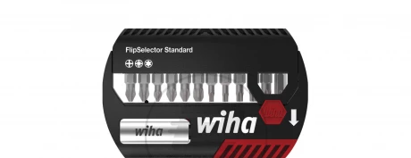 Wiha Zestaw bitów FlipSelector Standard 25 mm Phillips, Pozidriv, TORX 13-cz. 1/4 7947904 39040