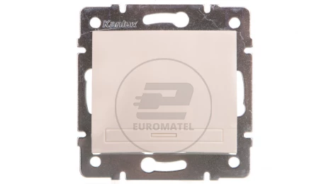 DOMO Łącznik zwierny szybkozłączka 10AX 250V kremowy 011021203 24773