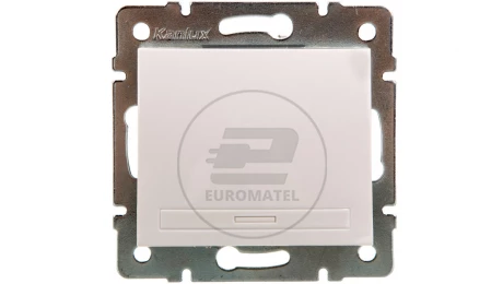 DOMO Łącznik zwierny szybkozłączka 10AX 250V biały 011021202 24713