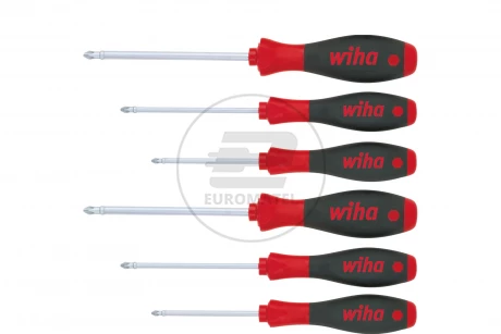 Wiha Zestaw Wkrętaków SoftFinish Phillips, Pozidriv 6-cz. 311K6 26146