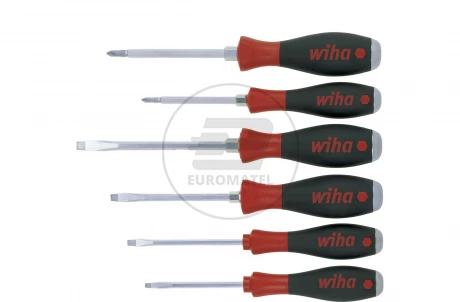 Wiha Zestaw Wkrętaków SoftFinish płaski Phillips 6-cz. 21250