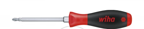 Wiha Wkrętak SoftFinish Pozidriv z trzonem sześciokątnym i nasadką sześciokątną PZ4 x 200 mm 3144 00779