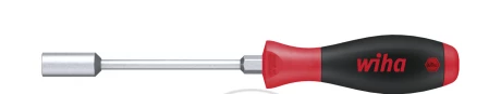 Wiha Wkrętak SoftFinish klucz nasadowy sześciokątny z trzonem okrągłym i nasadką sześciokątną 10 mm x 125 mm 347100 01095