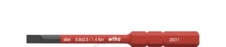 Wiha Wkrętak Bit slimBit electric płaski 3,5 mm x 75 mm 283110035 41159