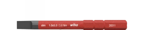 Wiha Wkrętak Bit slimBit electric płaski 5,5 mm x 75 mm 283110055 34581