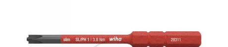 Wiha Wkrętak Bit slimBit electric PlusMinus/Phillips SL/PH1 x 75 mm 2831131 34587