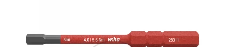 Wiha Wkrętak Bit slimBit electric sześciokątny 4 x 75 mm 283118040 37225