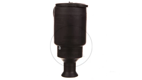 Gniazdo przenośne b/u 16A 250V IP44 czarne GN-H1